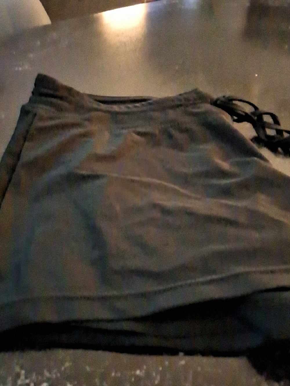 Black Drawstring Lounge Pants - Picture 4 of 4